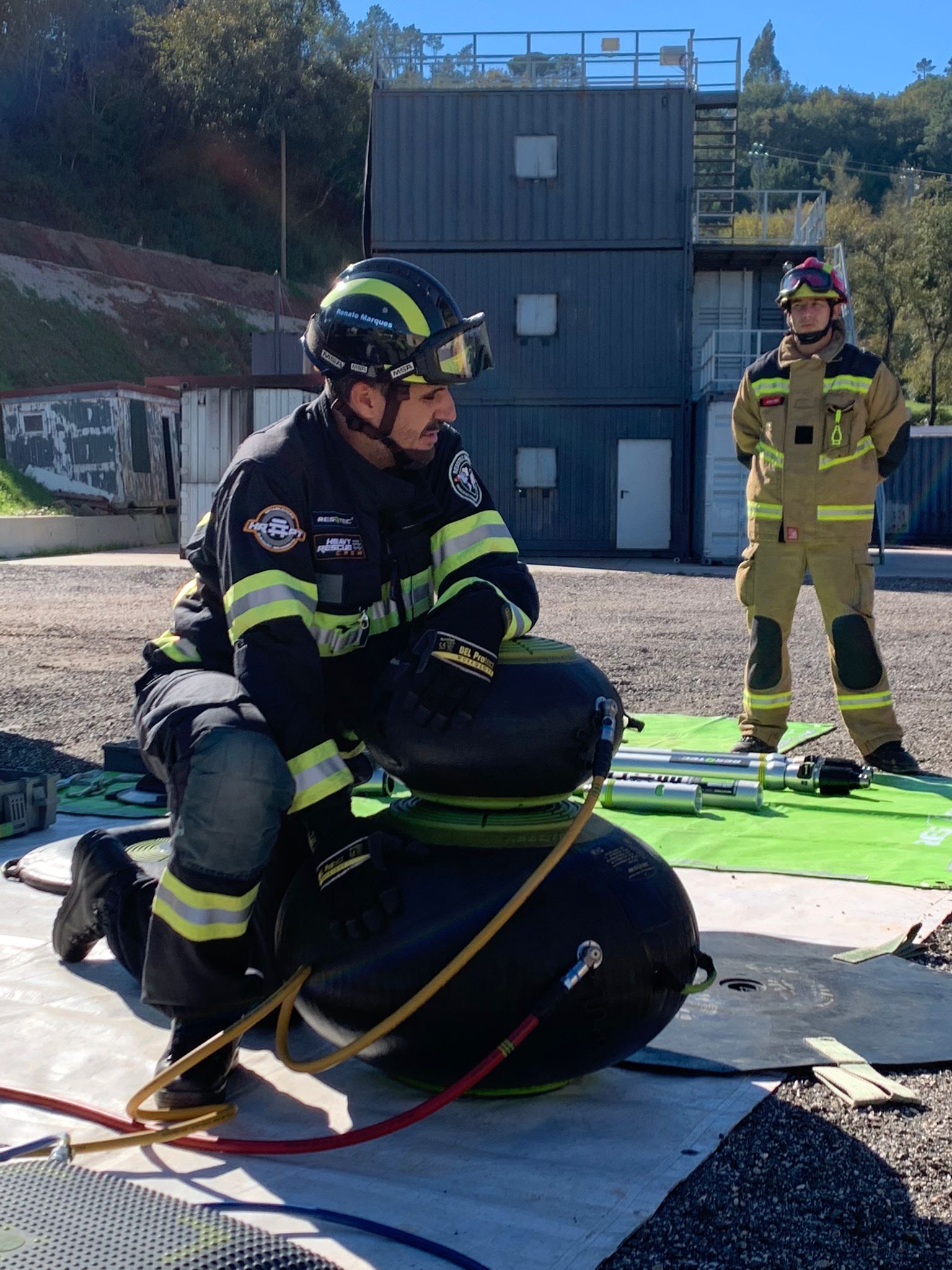 FIRESYSTEM - všetko pre hasičov - Heavy rescue Training Course in Portugal.